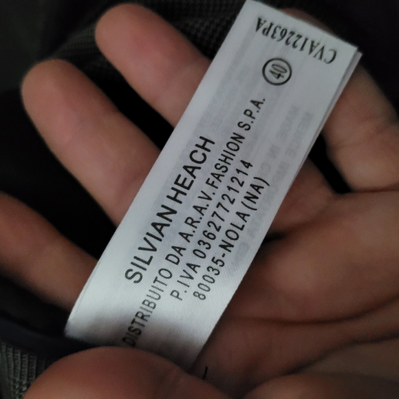 SILVIAN HEACH | tall long slim straight plaid trouser pants - Picture 8 of 9